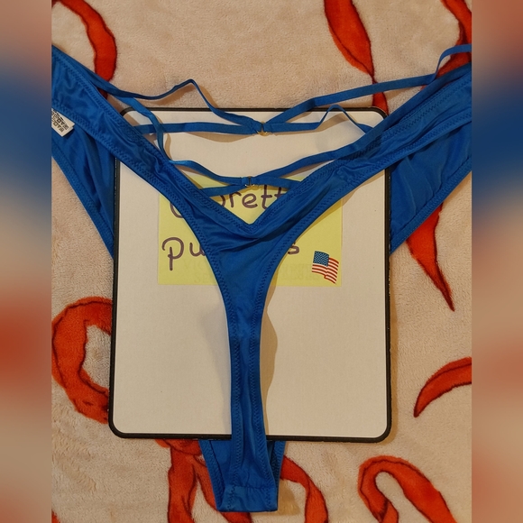 π XXL VS Very Sexy Strappy Back High-Leg Thong Panty π - Picture 6 of 13